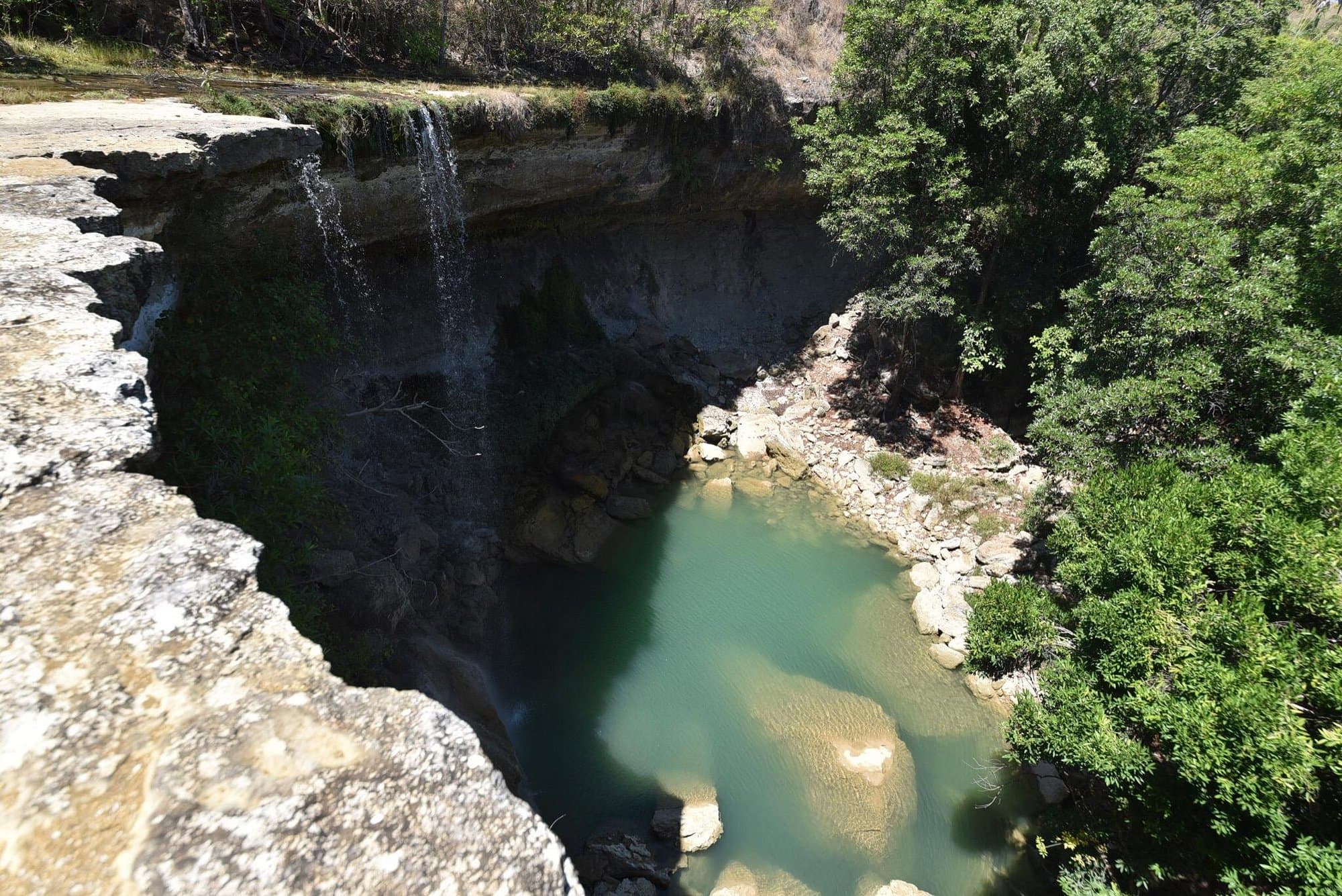 Cascade et réserve